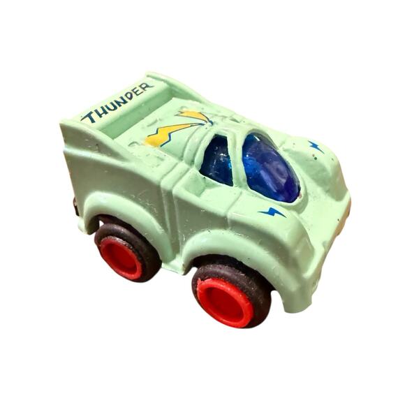 Lot of 6 Pull Back Mini Micro Racers Lion -Boom-Cheer-Thunder-Music-Eagle - Picture 6 of 10